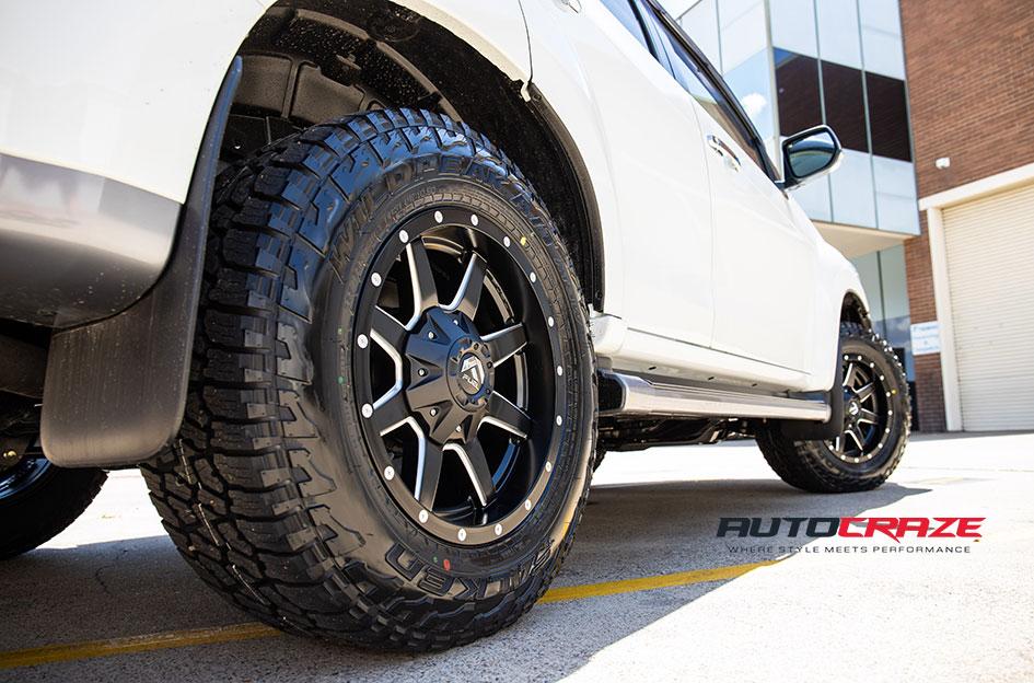 ISUZU MU X MAVERICK GLOSS BLACK MILLED ACCENTS